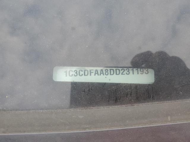 2013 Dodge Dart Se 2.0L(VIN: 1C3CDFAA8DD231193