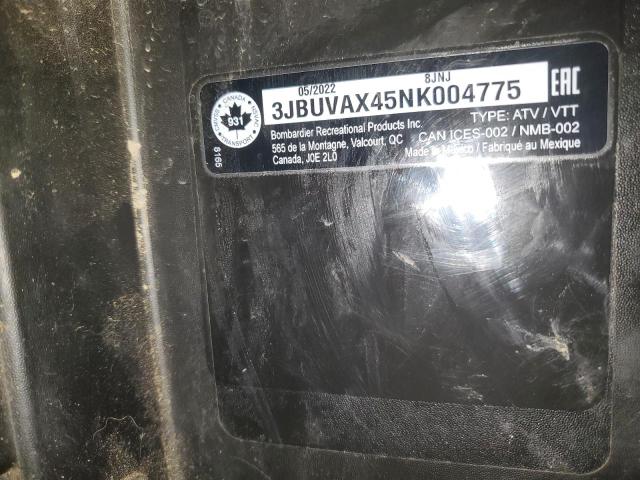 2022 CAN-AM DEFENDER L - 3JBUVAX45NK004775