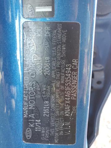 2015 KIA FORTE LX - KNAFX4A61F5354943
