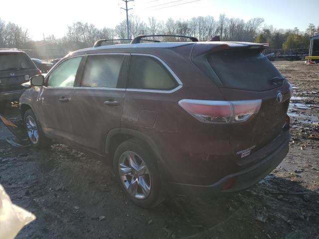 VIN 5TDDKRFH4FS222009 2015 Toyota Highlander, Limited no.2