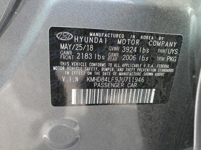 2018 HYUNDAI ELANTRA SE - KMHD84LF9JU711946