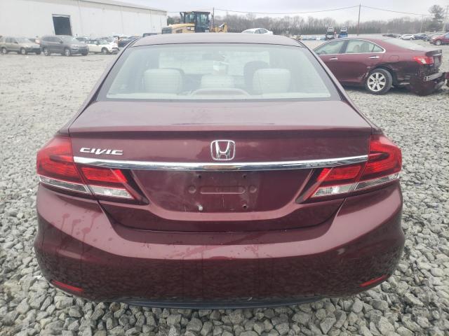 2014 Honda Civic Lx VIN: 2HGFB2F50EH560110 Lot: 38306304