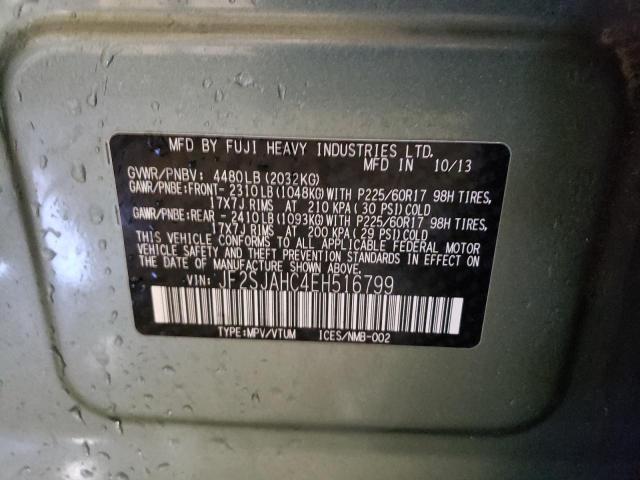 JF2SJAHC4EH516799 | 2014 SUBARU FORESTER 2