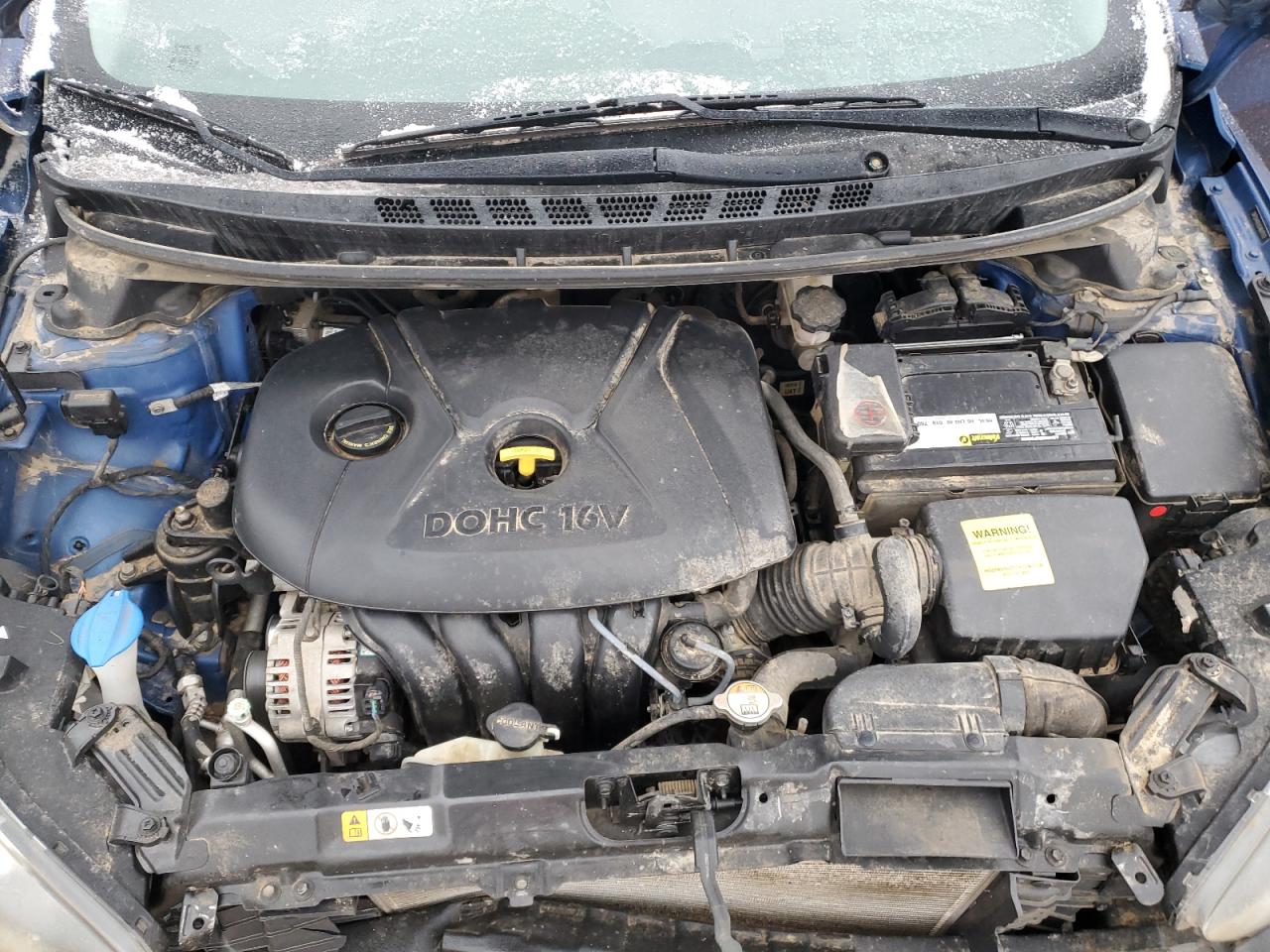 5NPDH4AE6GH697070 HYUNDAI ELANTRA 2016