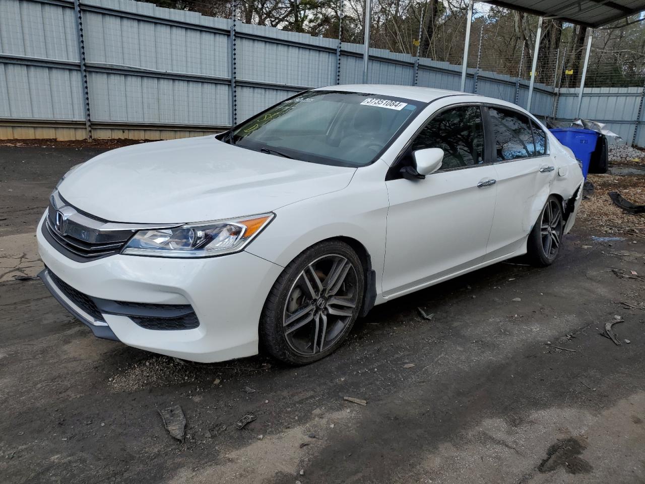1HGCR2F38GA006490 HONDA ACCORD 2016