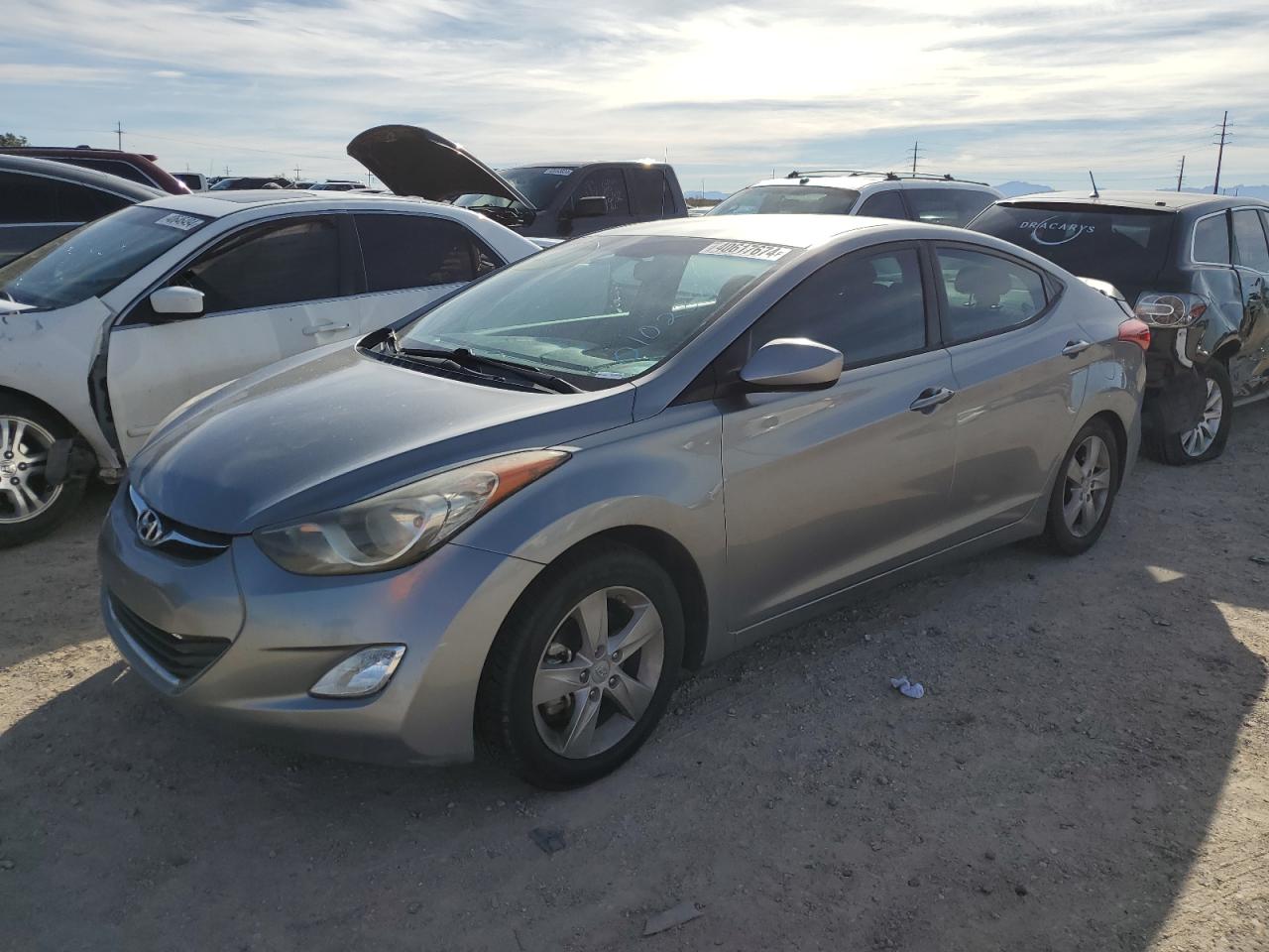 KMHDH4AE0DU010288 2013 Hyundai Elantra Gls