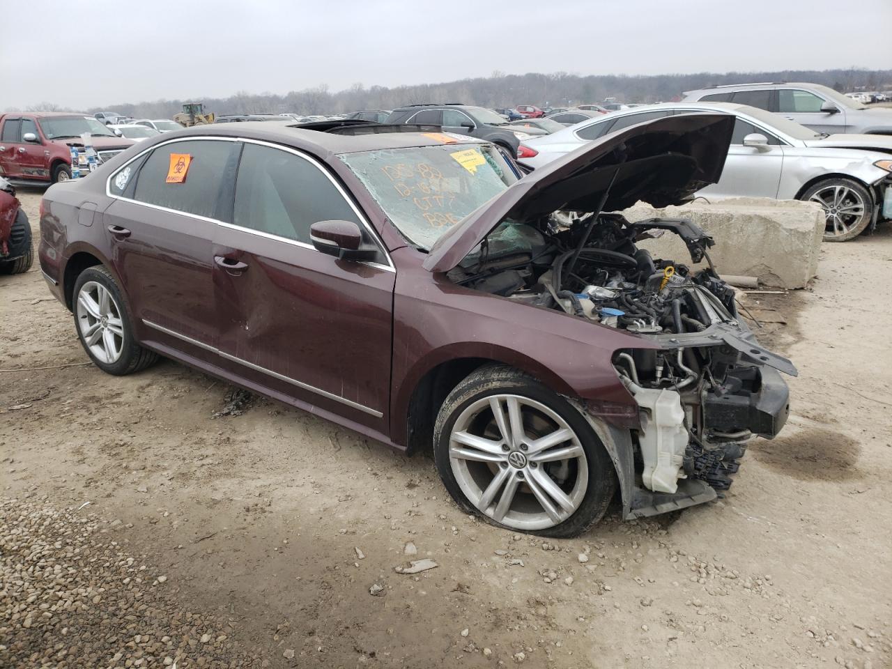 1VWCN7A31EC033690 2014 Volkswagen Passat Sel