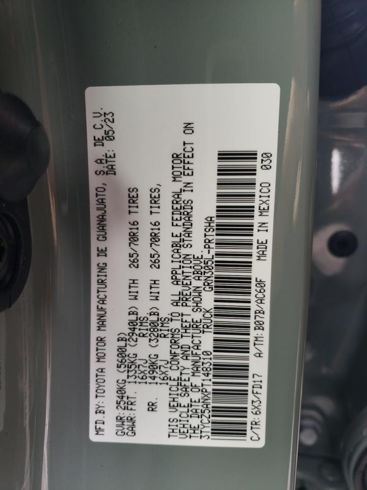 3TYCZ5ANXPT148310 TOYOTA TACOMA 2023