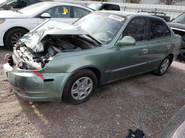 2003 HYUNDAI ACCENT GL Photos | NV - LAS VEGAS - Repairable Salvage Car ...