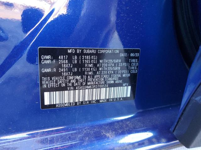 4S4GUHM63R3708556 2024 SUBARU CROSSTREK