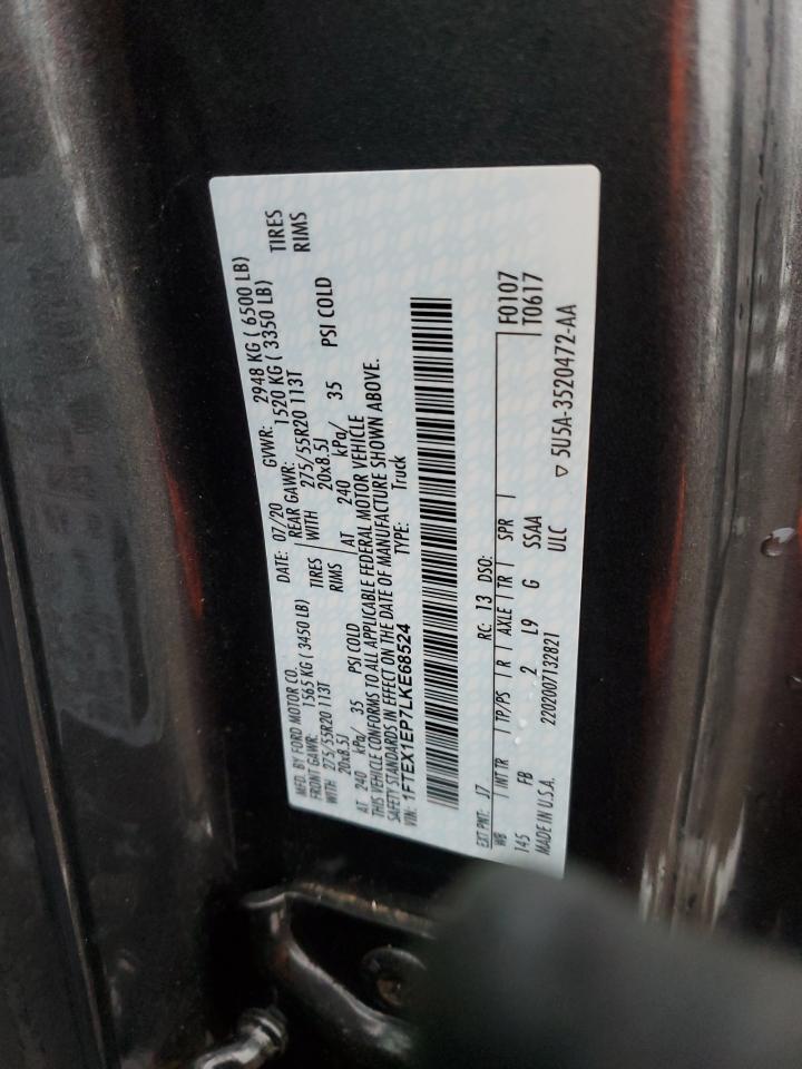 1FTEX1EP7LKE68524 FORD F-150 2020