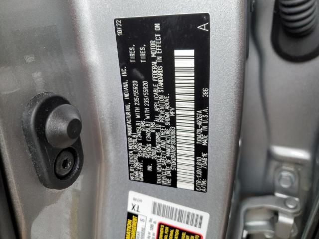 VIN 5TDKDRAH9PS000883 2023 Toyota Highlander, L no.14