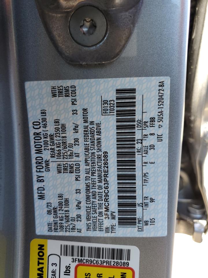 3FMCR9C63PRE28089 FORD BRONCO 2023