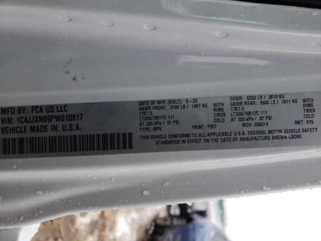 2023 JEEP WRANGLER 4 1C4JJXN69PW610817