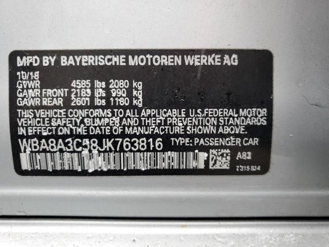 2018 BMW 320 XI - WBA8A3C58JK763816