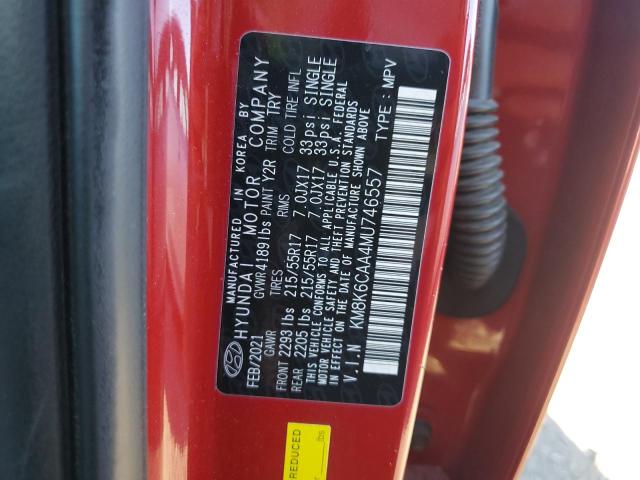 2021 HYUNDAI KONA SEL P - KM8K6CAA4MU746557