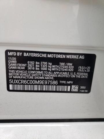 5UXCR6C00M9E97586 2021 BMW X5, photo no. 12