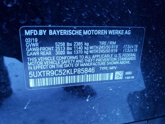 5UXTR9C52KLP85846 2019 BMW X3 - Image 13