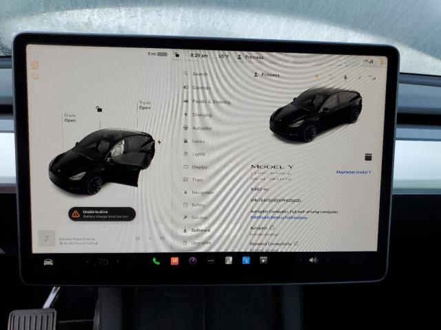 7SAYGDEE5PF625020 | 2023 TESLA MODEL Y