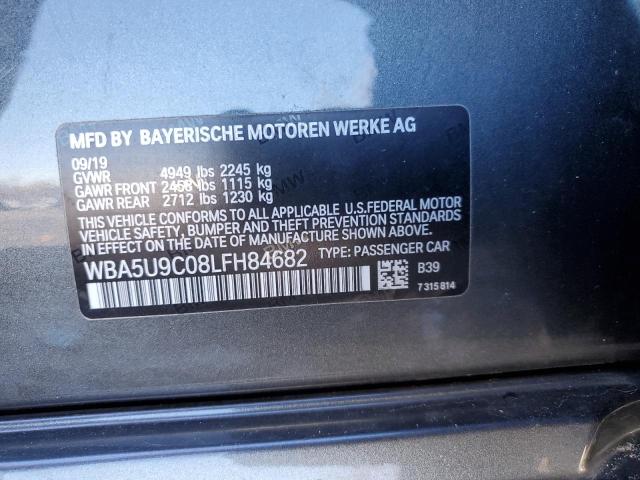  BMW M3 2020 Вугільний