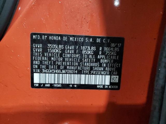 2018 HONDA FIT SPORT - 3HGGK5H66JM709014
