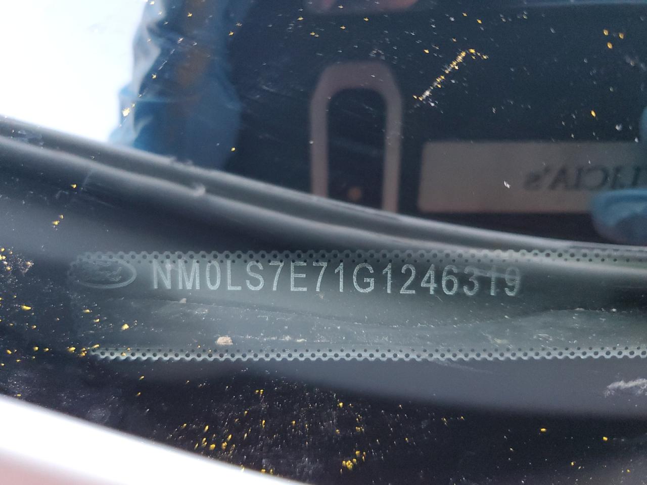 NM0LS7E71G1246319 FORD TRANSIT 2016