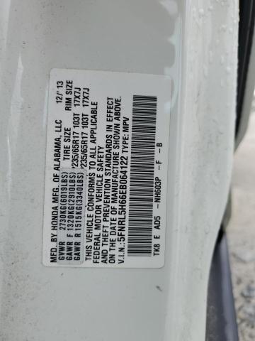 5FNRL5H66EB064122 | 2014 HONDA ODYSSEY EX