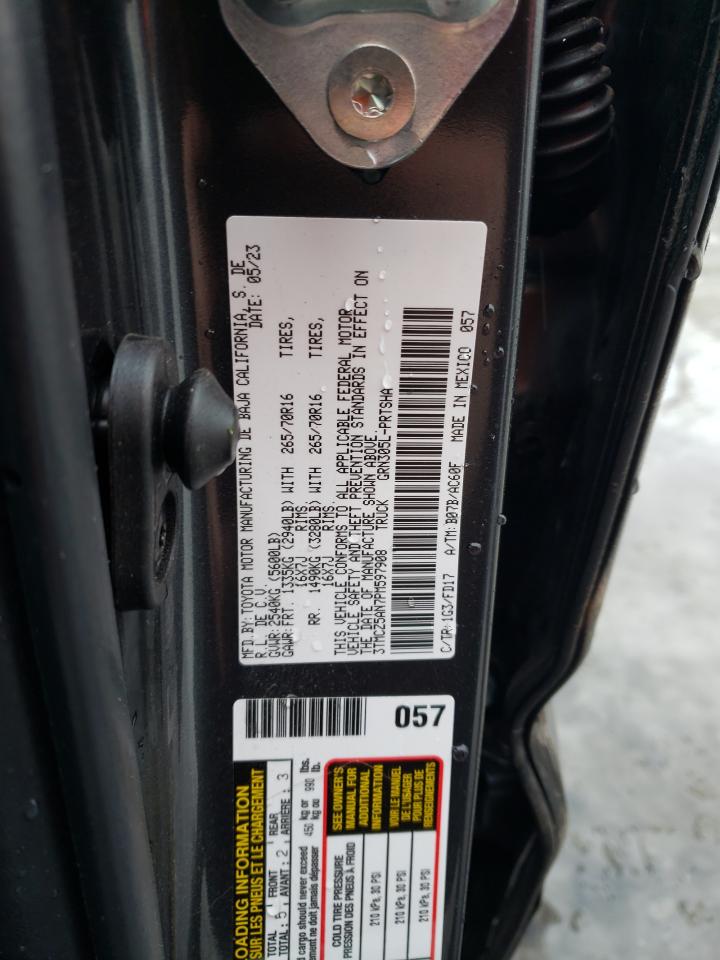 3TMCZ5AN7PM597908 TOYOTA TACOMA 2023