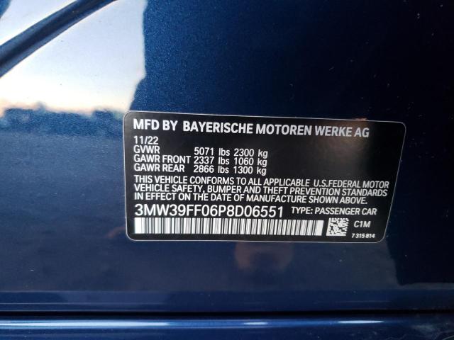 2023 BMW 330E 3MW39FF06P8D06551