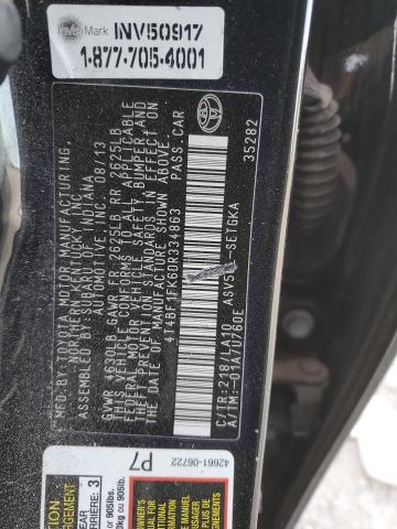 4T4BF1FK6DR334863 | 2013 Toyota camry l