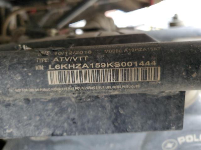 2019 POLARIS RANGER 150 - L6KHZA159KS001444