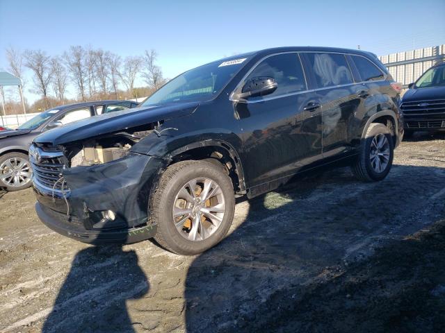 VIN 5TDZKRFH1ES012973 2014 Toyota Highlander, LE no.1