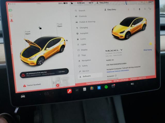 7SAYGDEE9PA032984 | 2023 TESLA MODEL Y