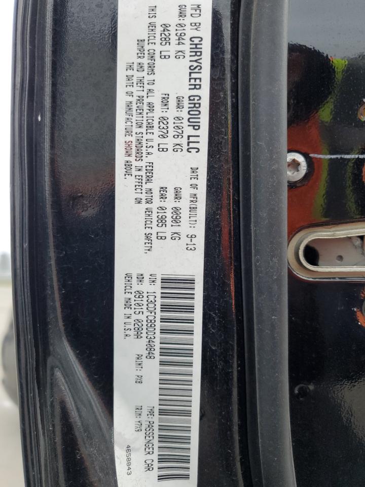 1C3CDFCB9DD340848 2013 Dodge Dart Limited