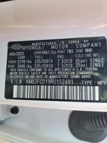 2024 HYUNDAI TUCSON N L KM8JFCD19RU152481