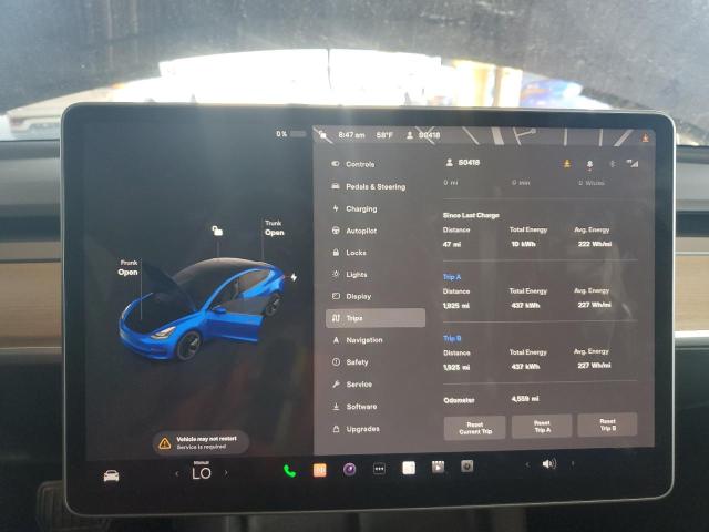 5YJ3E1EA1PF458258 | 2023 TESLA MODEL 3