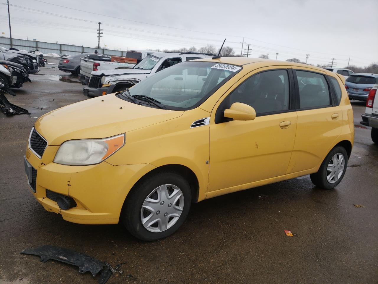 KL1TD66E19B627225 2009 Chevrolet Aveo Ls