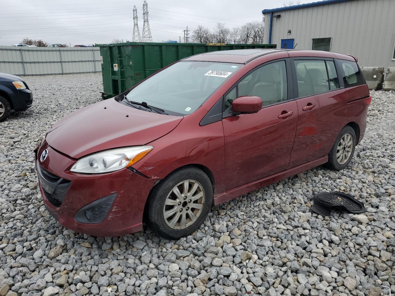 jm1cw2dl3c0136848 JM1CW2DL3C0136848 2012 Mazda 5