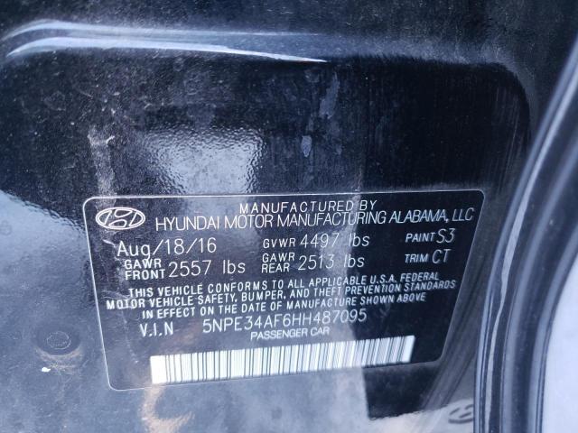 5NPE34AF6HH487095 | 2017 HYUNDAI SONATA SPO