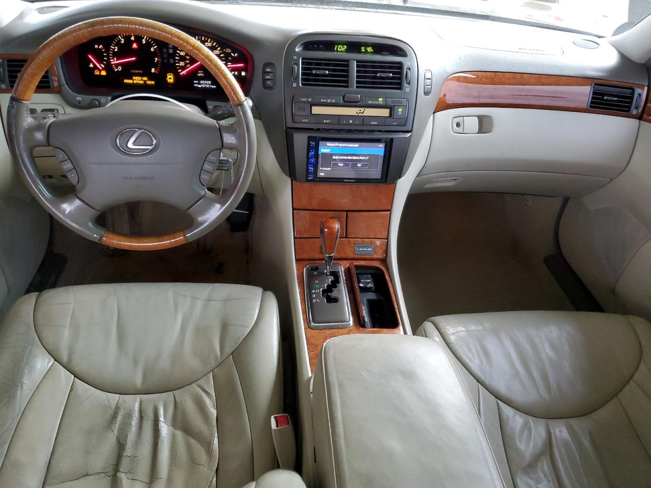jthbn30f810049835 JTHBN30F810049835 2001 Lexus Ls 430