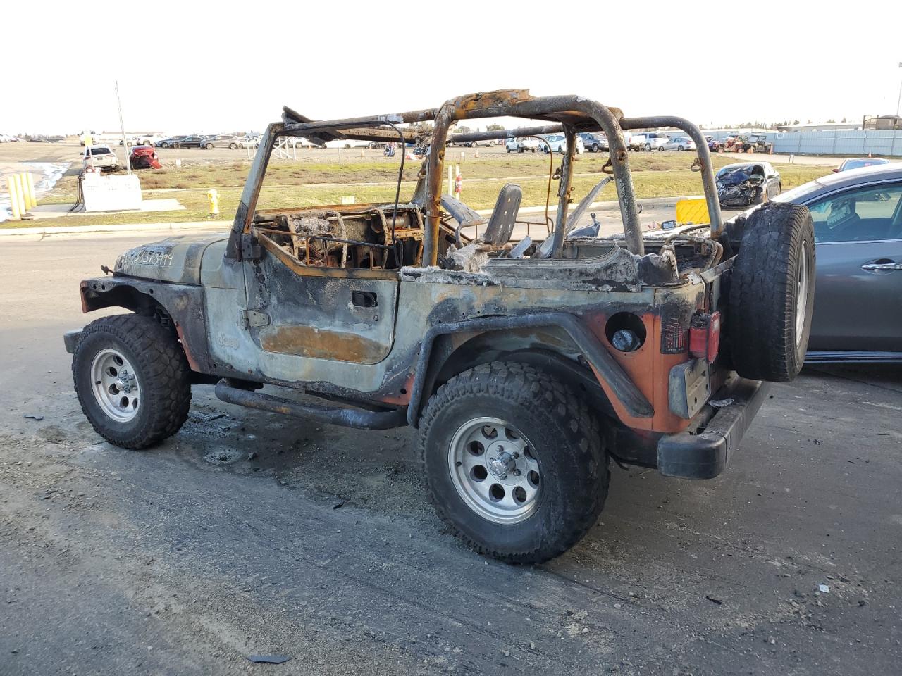 1J4FA29P81P338347 2001 Jeep Wrangler / Tj Se