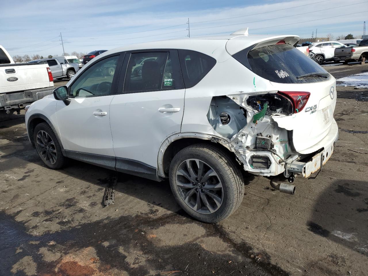 2016 Mazda Cx-5 Gt vin: JM3KE4DY0G0734981