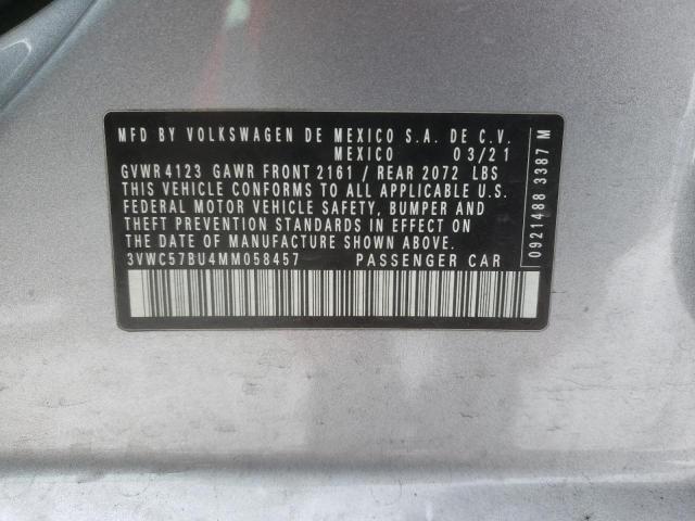 2021 VOLKSWAGEN JETTA S 3VWC57BU4MM058457