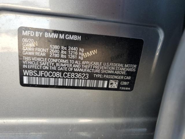 2020 BMW M5 BASE - WBSJF0C08LCE83623