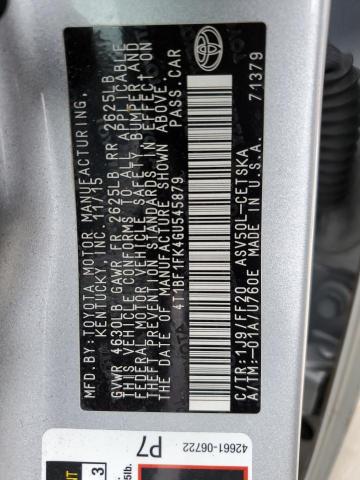 2016 TOYOTA CAMRY LE - 4T1BF1FK4GU545879