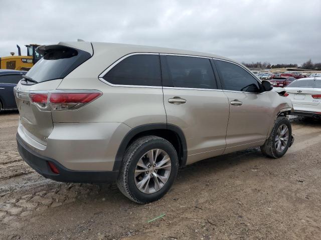 VIN 5TDZKRFH2ES004848 2014 Toyota Highlander, LE no.3