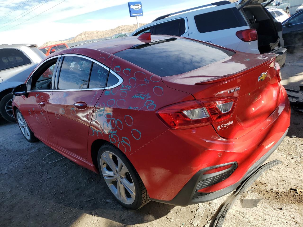 1G1BF5SM2H7126053 CHEVROLET CRUZE 2017