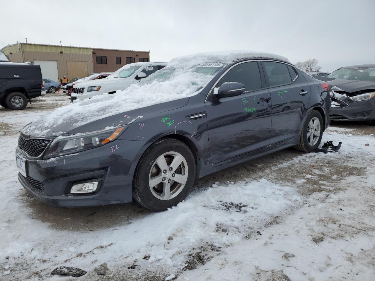 2015 Kia Optima Lx vin: 5XXGM4A72FG425071