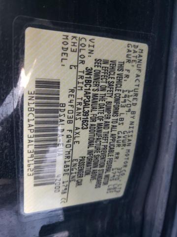 3N1BC1AP3AL391623 | 2010 Nissan versa s