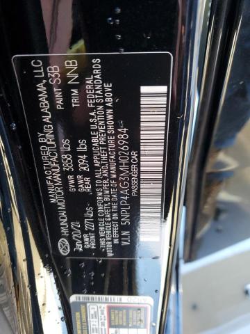 5NPLP4AG3MH026984 | 2021 HYUNDAI ELANTRA LI